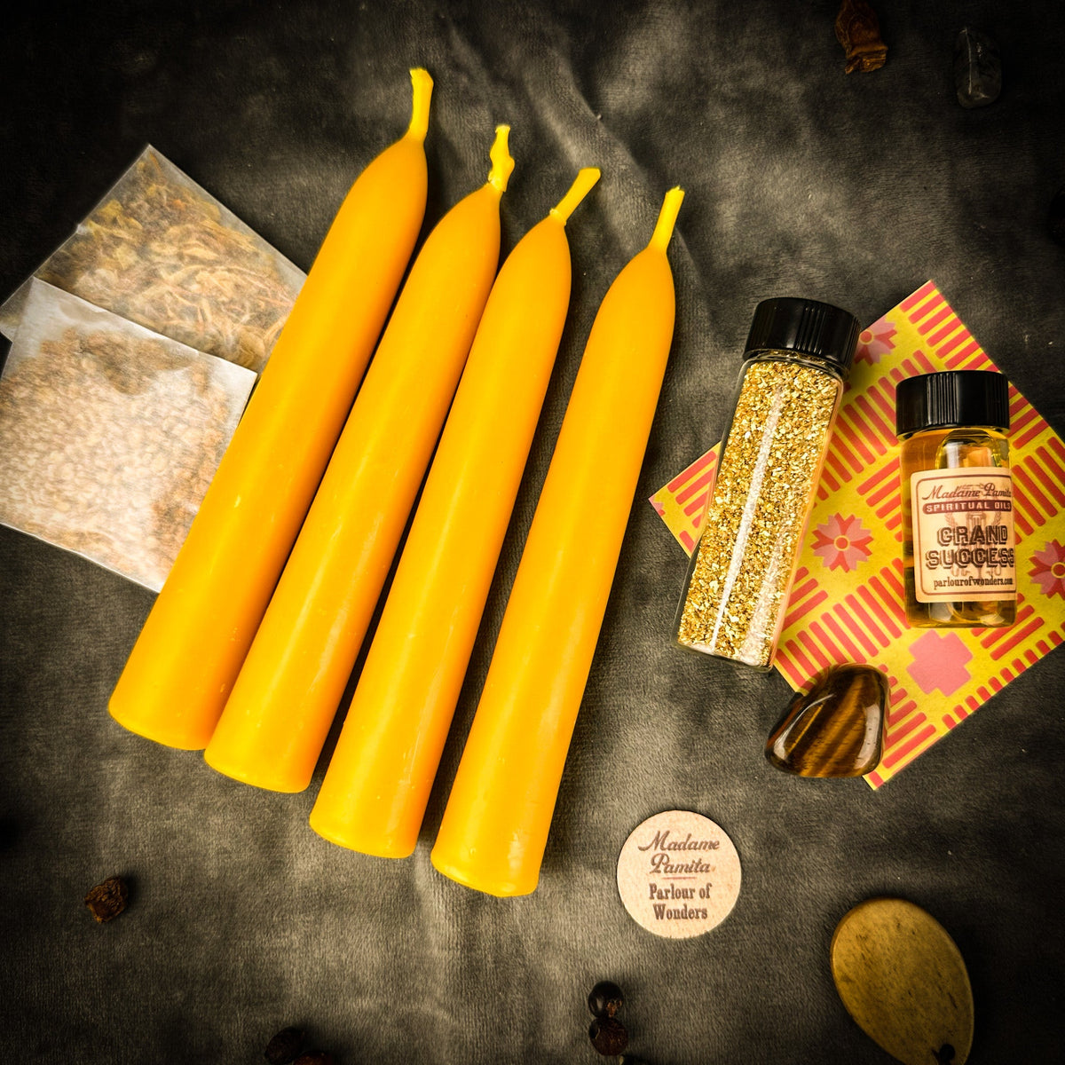 Triumph Candle Spell Booster Pack – Add Victory & Success to Any Candle Spell Kit – Thorn & Thimble