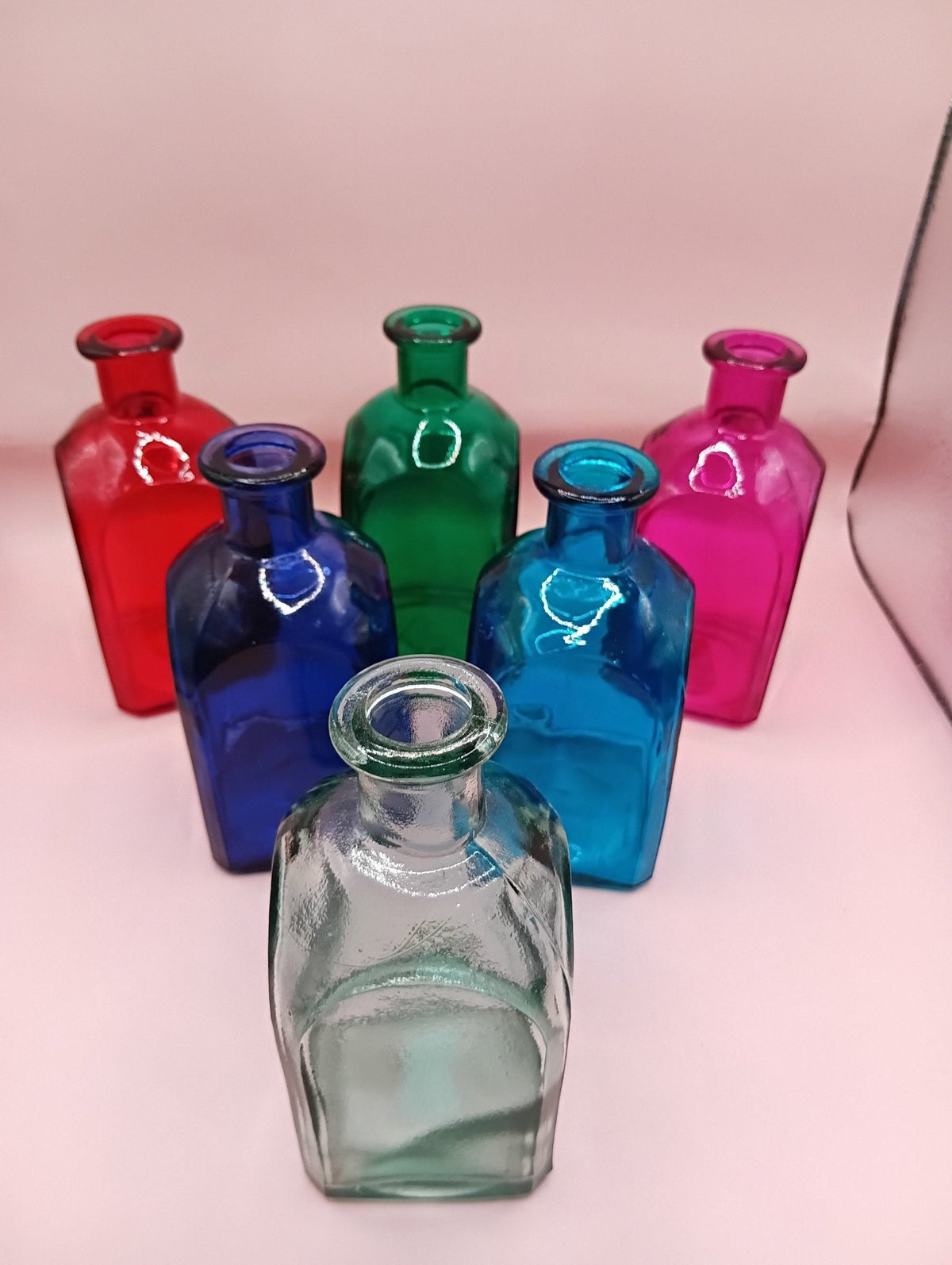 Vintage Square Glass Bottles – Thorn & Thimble