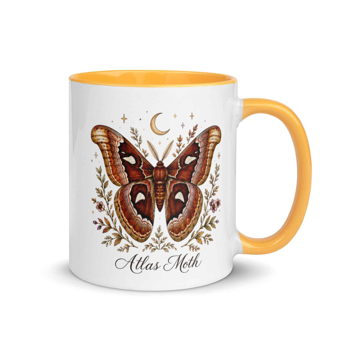 Atlas Moth Celestial Botanical Ceramic Mug – Thorn & Thimble