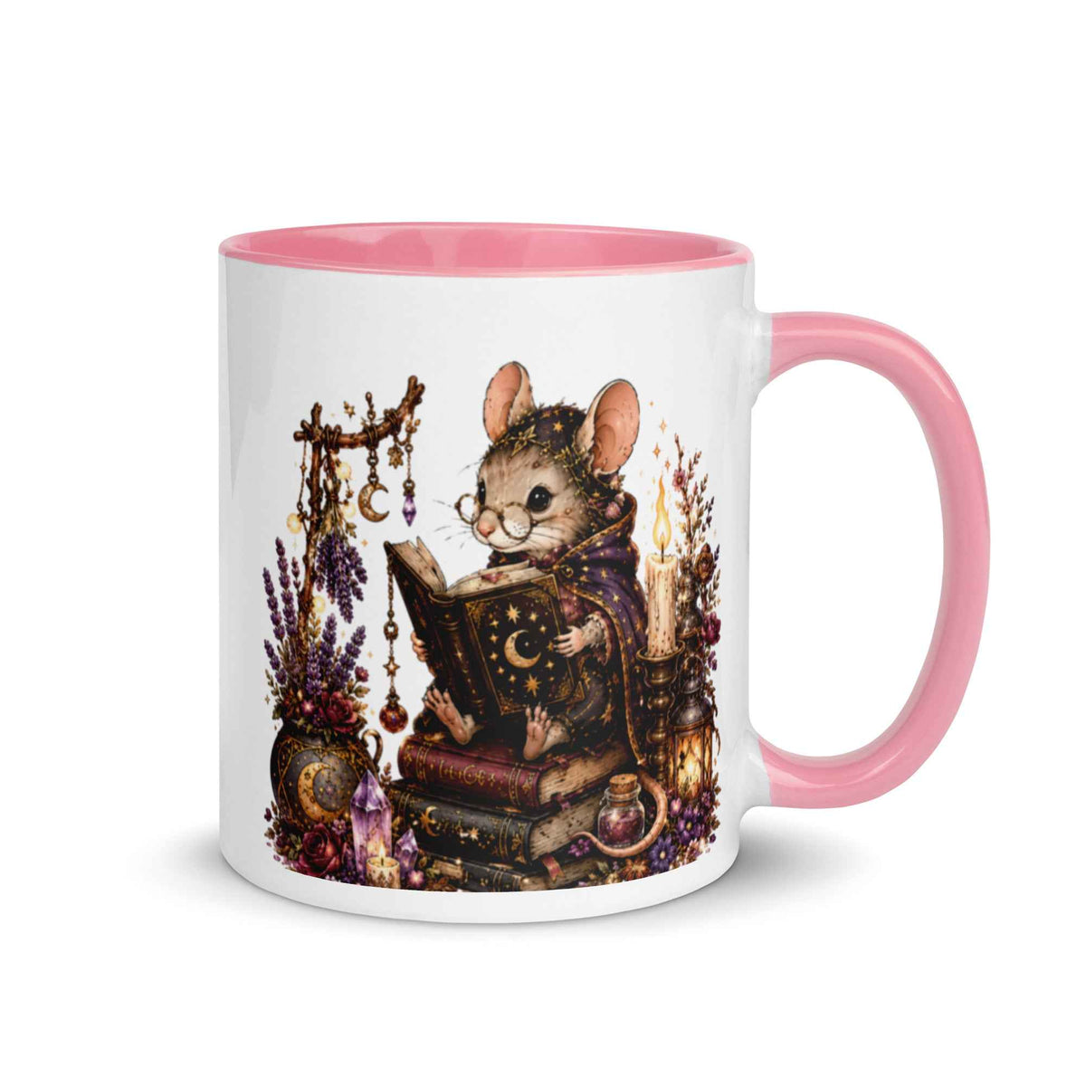 Bookish Mouse Witch Cottagecore Ceramic Mug – Thorn & Thimble