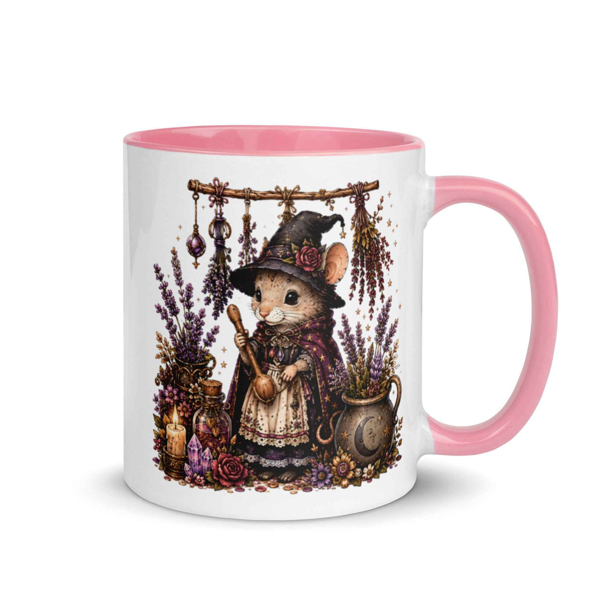 Mouse Witch Herbalist Cottagecore Ceramic Mug – Thorn & Thimble