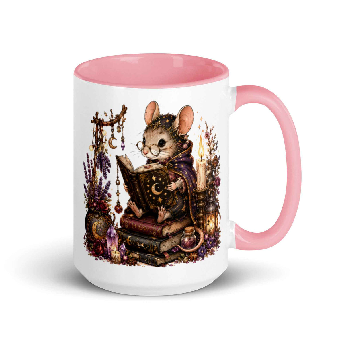 Bookish Mouse Witch Cottagecore Ceramic Mug – Thorn & Thimble