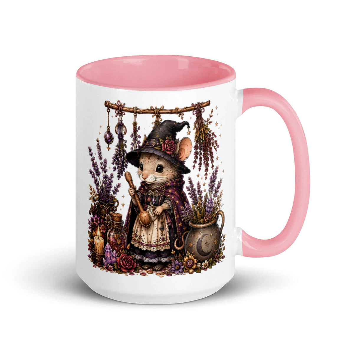 Mouse Witch Herbalist Cottagecore Ceramic Mug – Thorn & Thimble
