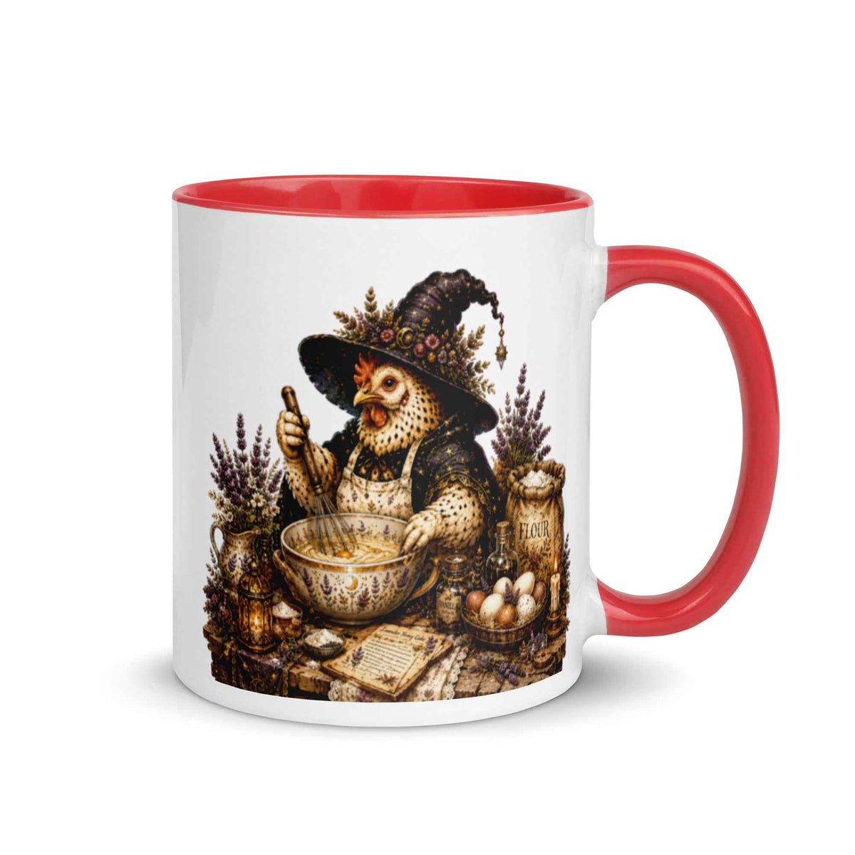 Chicken Witch Baker Cottagecore Ceramic Mug – Thorn & Thimble
