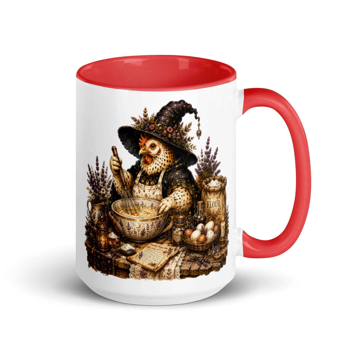 Chicken Witch Baker Cottagecore Ceramic Mug – Thorn & Thimble